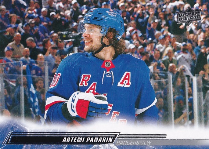 Hokejová karta Artemi Panarin UD S2 2022-23 řadová č. 368