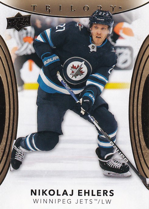 Hokejová karta Nikolaj Ehlers UD Trilogy 2022-23 řadová č. 38
