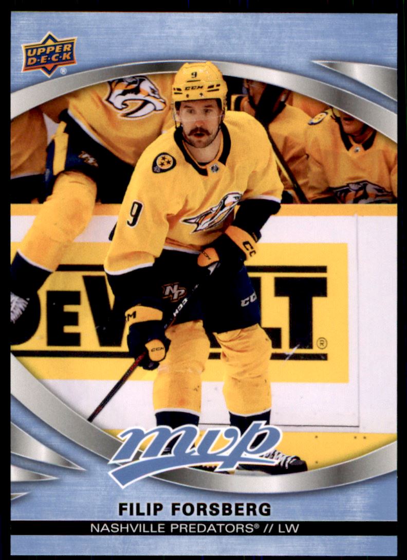 Hokejová karta Filip Forsberg UD MVP 2023-24 řadová č.56