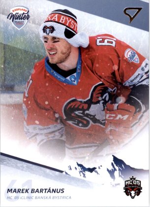 Marek Bartánus řadová hokejová karta Tipsport  Liga 2018-19 Winter Classic č.W12