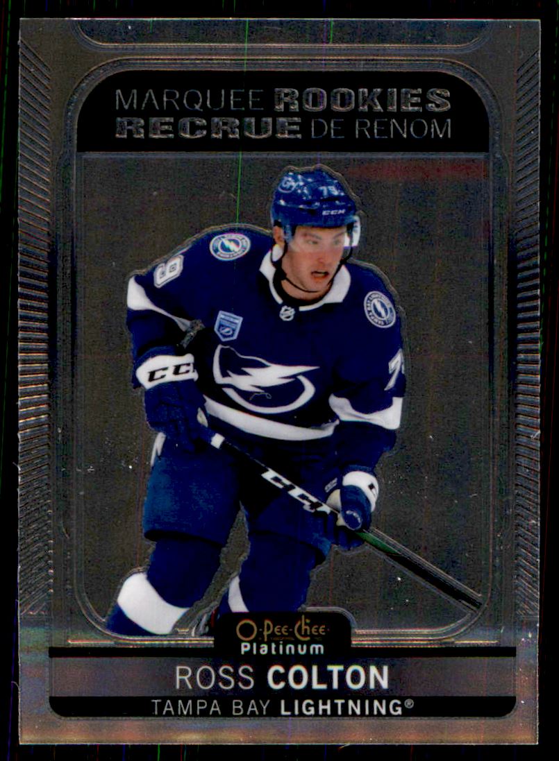 Hokejová karta Ross Colton OPC Platinum 2021-22 Marquee Rookies č. 214