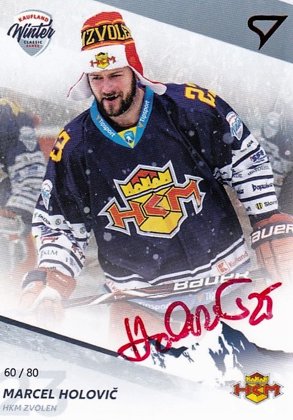 Marcel Holovič Winter Classic Autograph Tipsport Liga 2018-19 W.C. 60/80