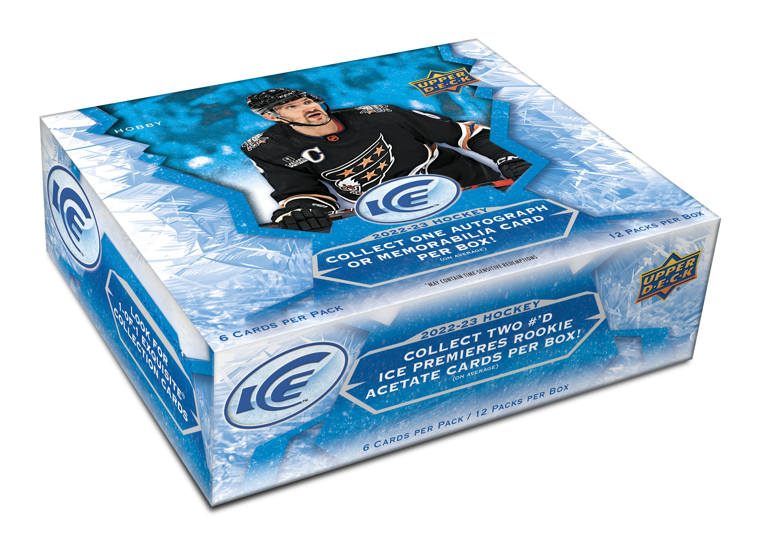 Box hokejových karet UD ICE 2022-23 Hobby
