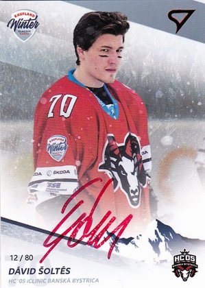 Dávid Šoltés Winter Classic Autograph Tipsport Liga 2018-19 W.C. 12/80