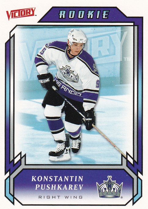 Hokejová karta Konstantin Pushkarev UD Victory 2006-07 Rookie č. 213
