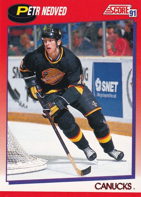 Hokejová karta Petr Nedvěd Score 1991-92 řadová č. 124