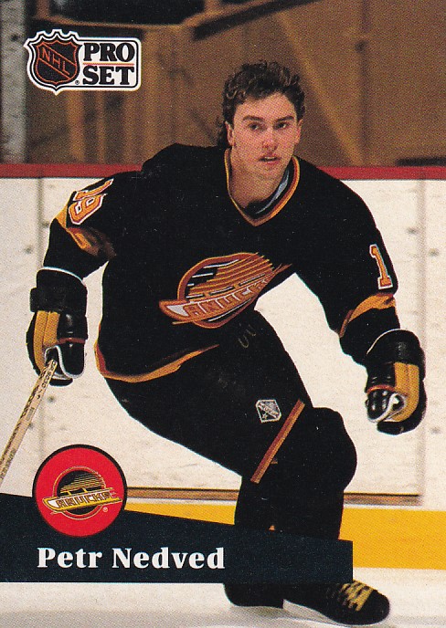 Hokejová karta Petr Nedvěd Pro Set 1991-92 řadová č. 235