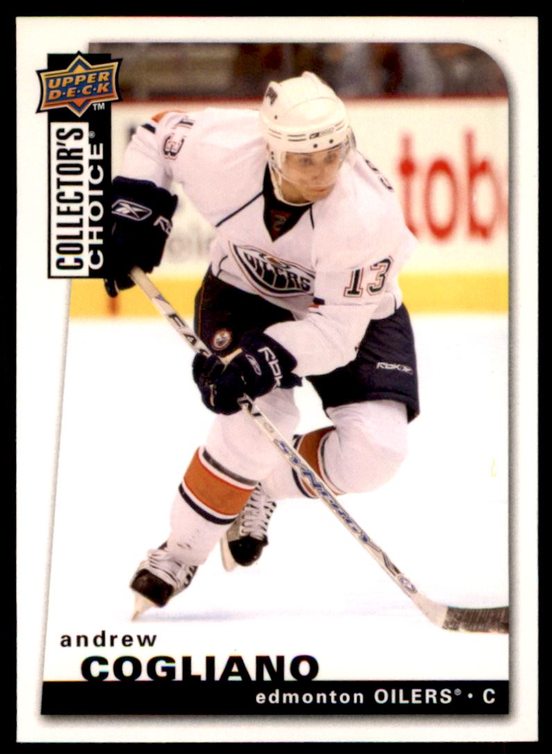 Hokejová karta Andrew Cogliano UD Collector's choice 2008-09 řadová č.11