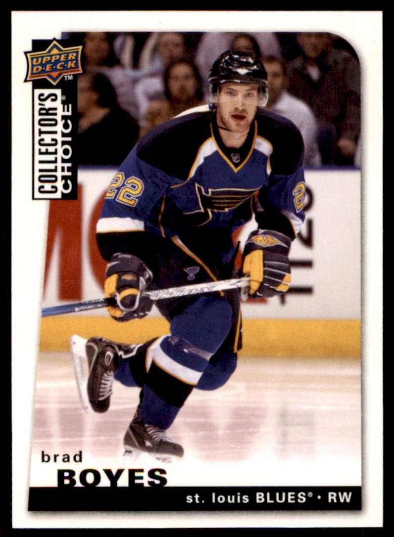 Hokejová karta Brad Boyes UD Collector's choice 2008-09 řadová č.14
