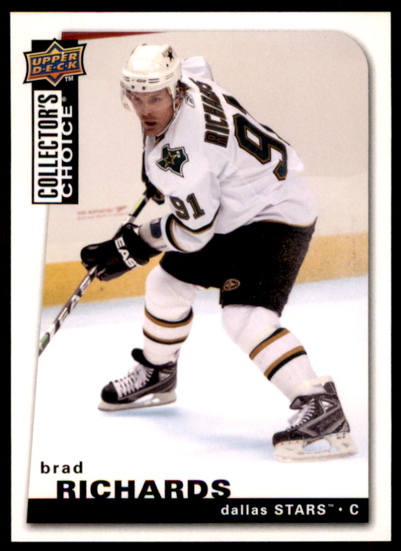 Hokejová karta Brad Richards UD Collector's choice 2008-09 řadová č.15