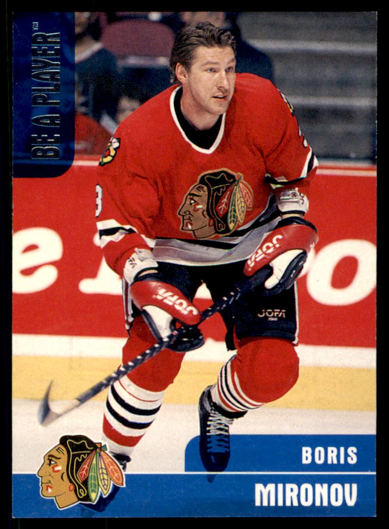 Hokejová karta Boris Mironov Be a player (BAP) 1999-00 řadová č.16