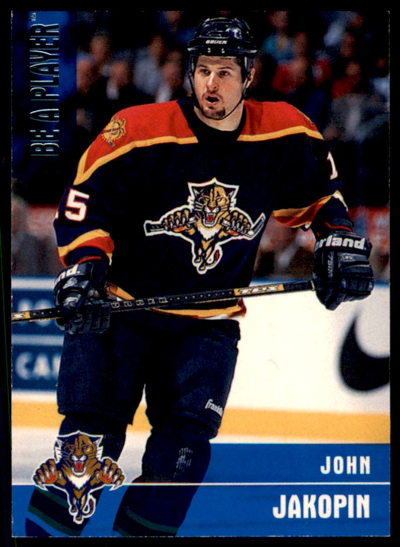 Hokejová karta John Jakopin Be a player (BAP) 1999-00 řadová č.60
