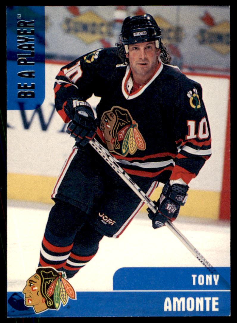 Hokejová karta Tony Amonte Be a player (BAP) 1999-00 řadová č.94