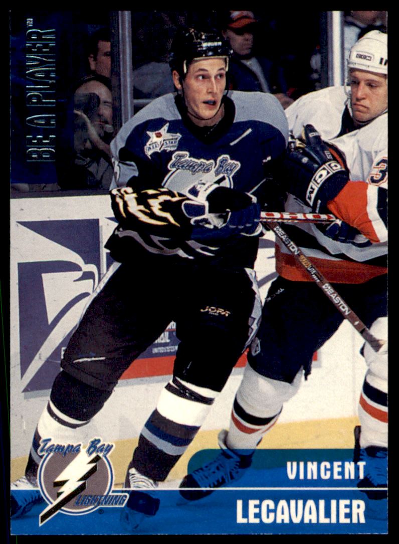 Hokejová karta Vincent Lecavalier Be a player (BAP) 1999-00 řadová č.116