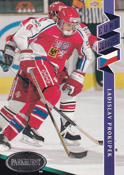Hokejová karta Ladislav Prokupek Parkhurst 1993-94 Euro Juniors č. 514