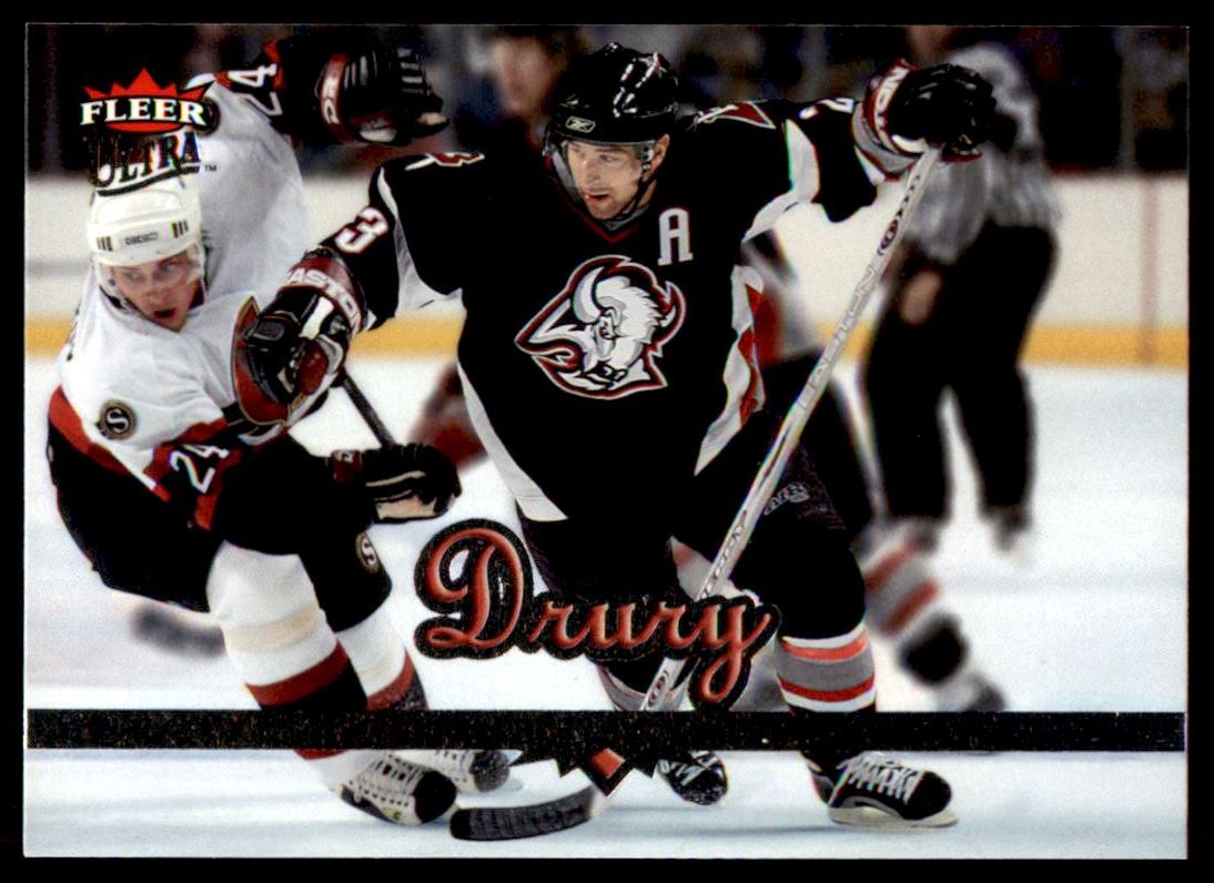 Hokejová karta Chris Drury Fleer Ultra 2004-05 řadová č.24