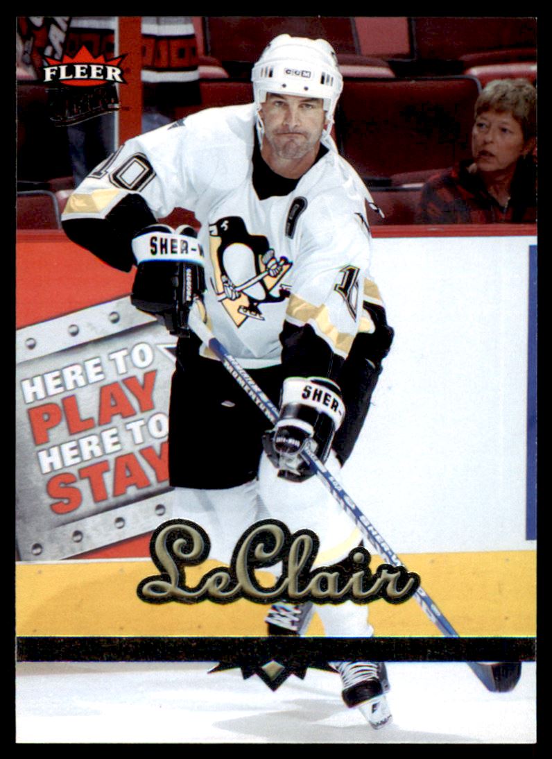 Hokejová karta John LeClair Fleer Ultra 2004-05 řadová č.157
