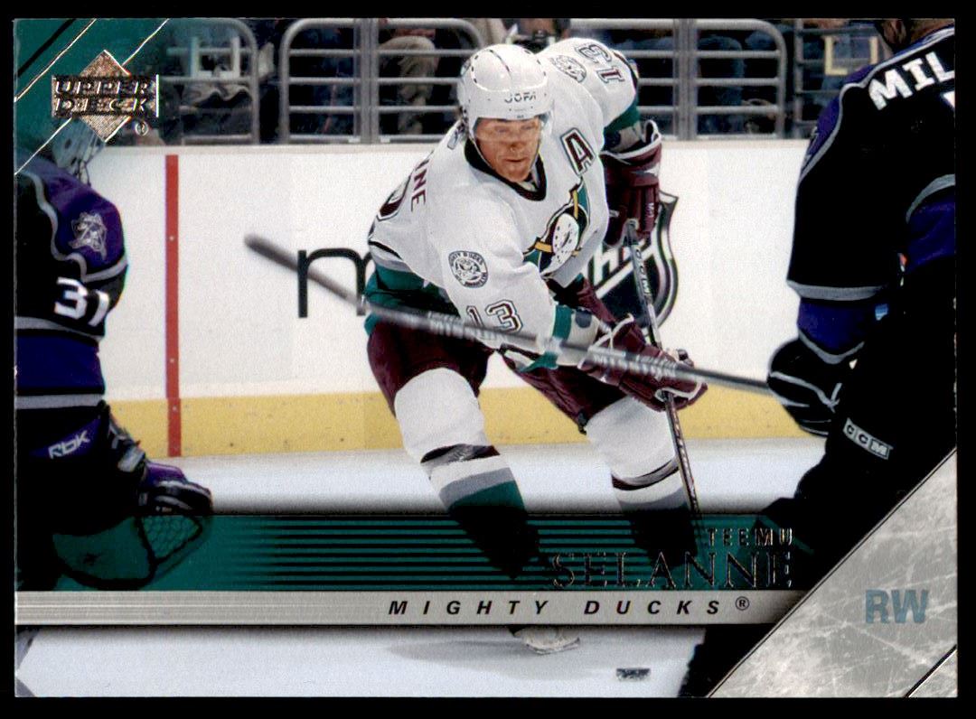 Hokejová karta Teemu Selanne UD Serie 2 2005-06 řadová č.243
