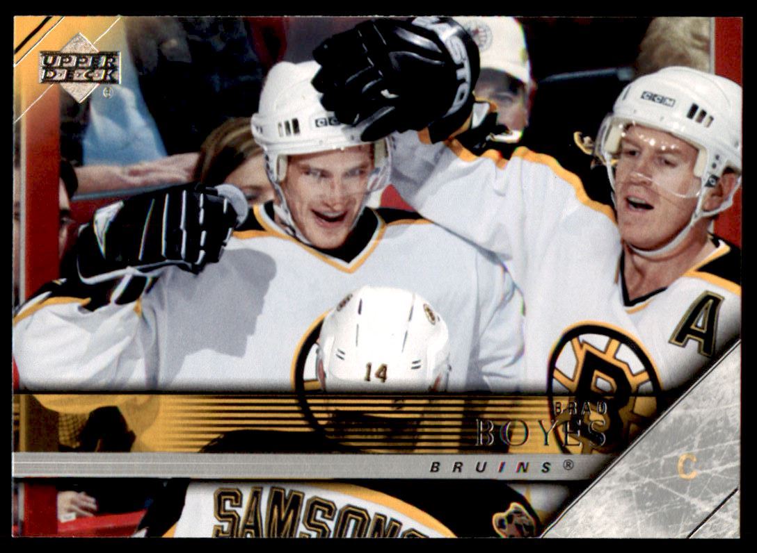 Hokejová karta Brad Boyes UD Serie 2 2005-06 řadová č.258