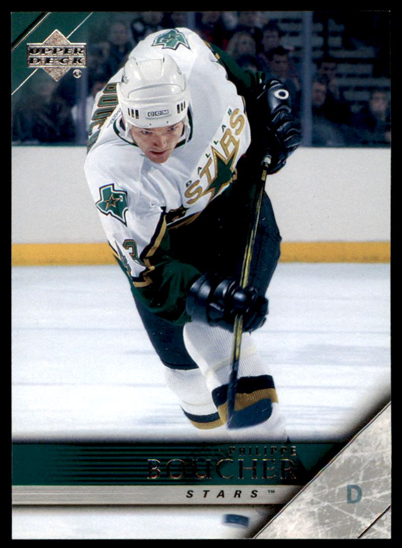 Hokejová karta Philippe Boucher UD Serie 2 2005-06 řadová č.309