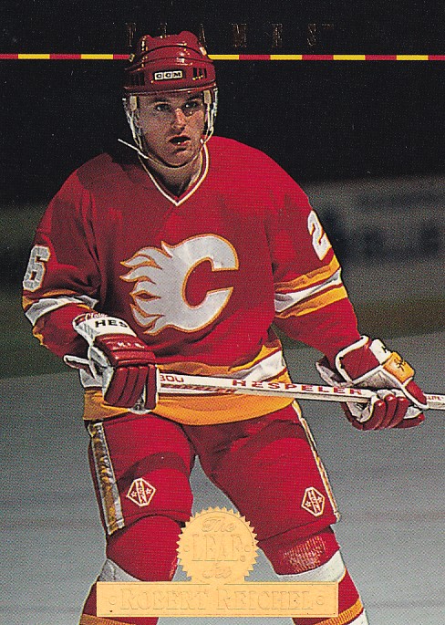 Hokejová karta Robert Reichel Donruss Leaf 1994-95 řadová č. 243