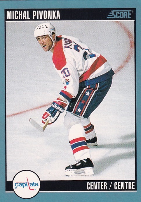 Hokejová karta Michal Pivoňka Score 1992-93 řadová č. 253