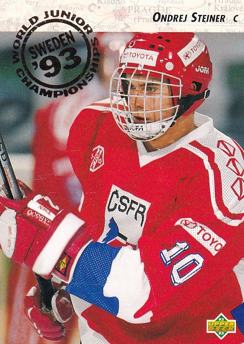 Hokejová karta Odnrej Steiner Upper Deck World Junior č. 604