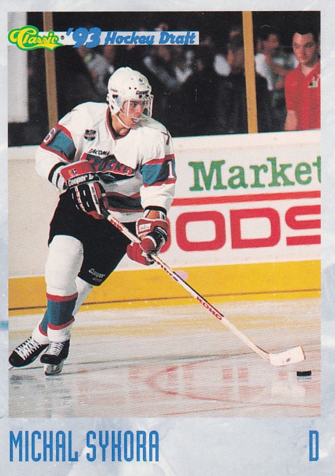 Hokejová karta Michal Sýkora Classic 1993-94 řadová č. 30