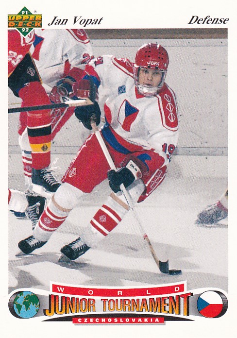 Hokejová karta Roman Vopat Upper Deck 1991-92 Junior Tournament č.95