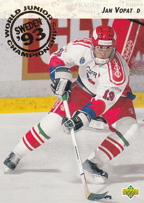 Hokejová karta Roman Vopat Upper Deck 1992-93 World Junior č. 601