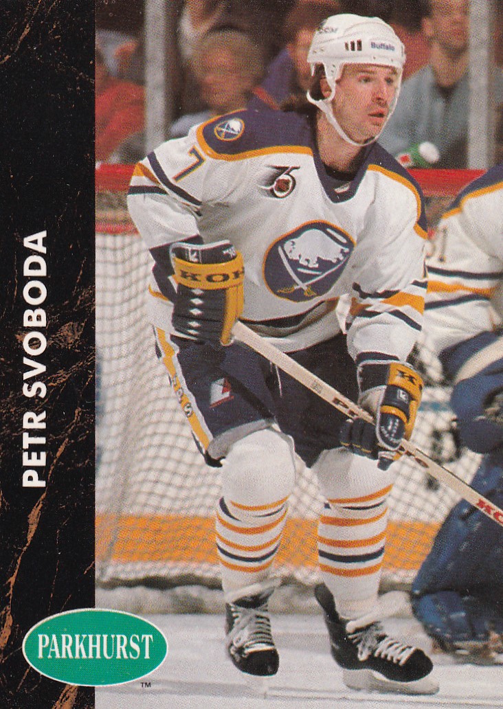 Hokejová karta Petr Svoboda Parkhurst 1992-93 řadová č. 237