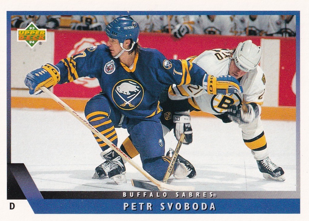 Hokejová karta Petr Svoboda Upper Deck 1993-94 řadová č. 465