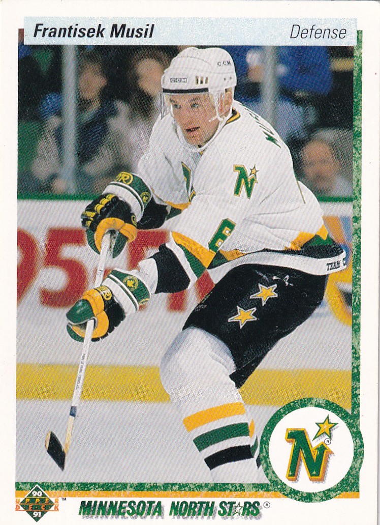 Hokejová karta František Musil Upper Deck 1990-91 řadová č. 383