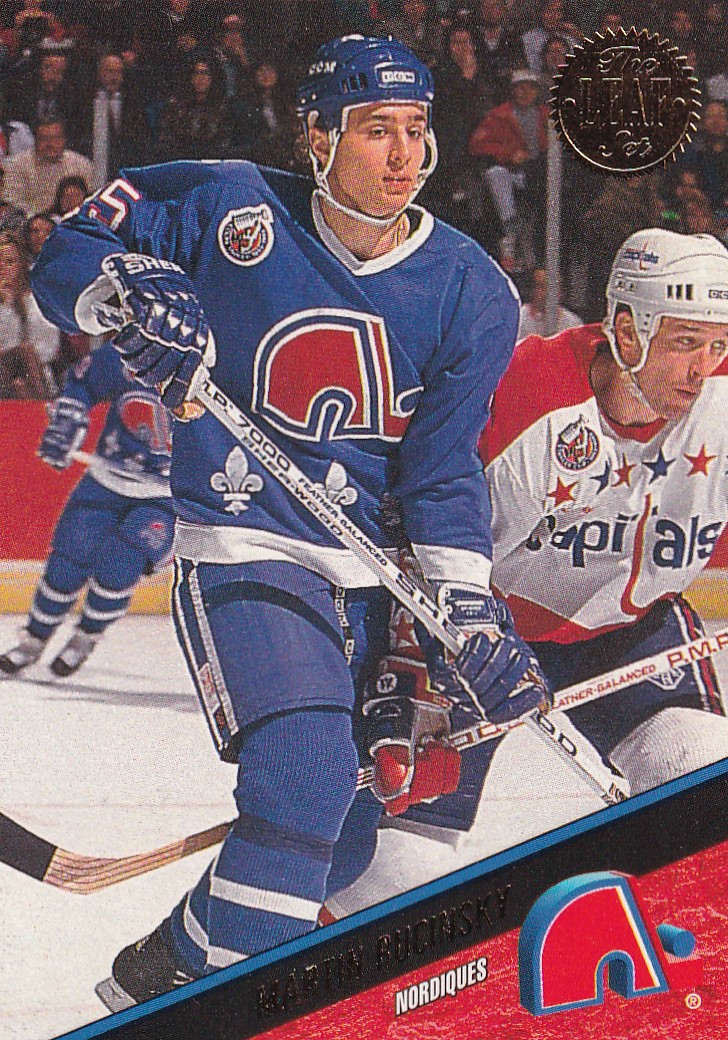 Hokejová karta Martin Ručinský Leaf 1993-94 řadová č. 152