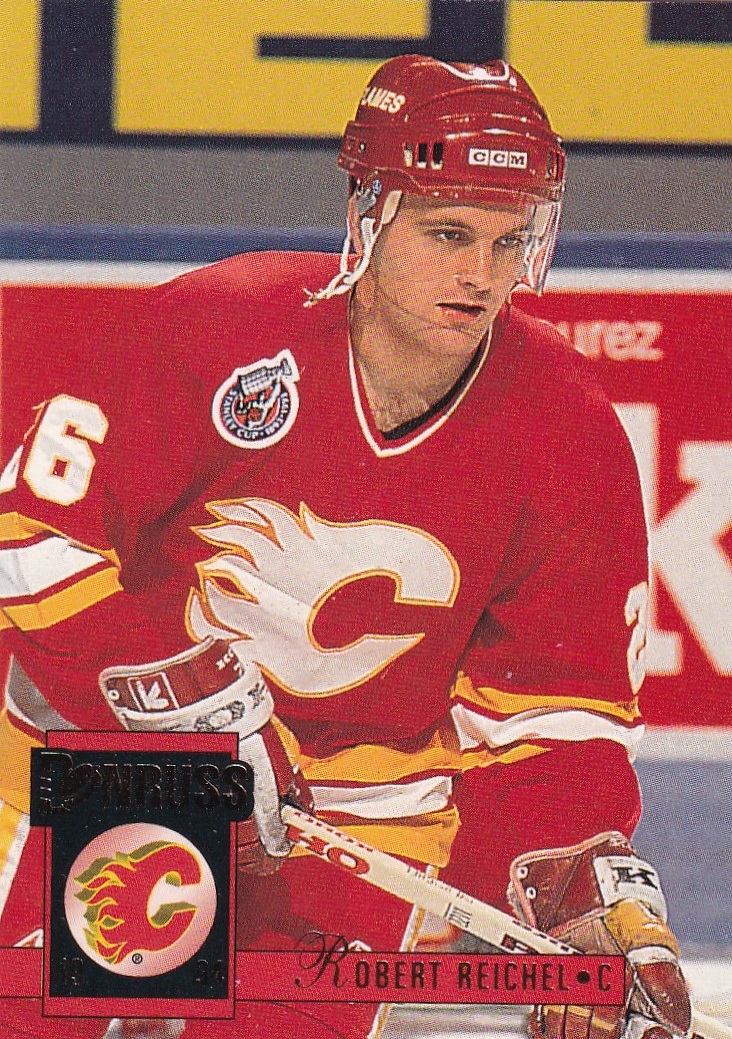Hokejová karta Robert Reichel Donruss 1993-94 řadová č. 51