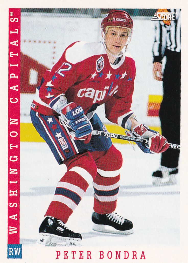 Hokejová karta Peter Bondra Score 1993-94 řadová č. 344