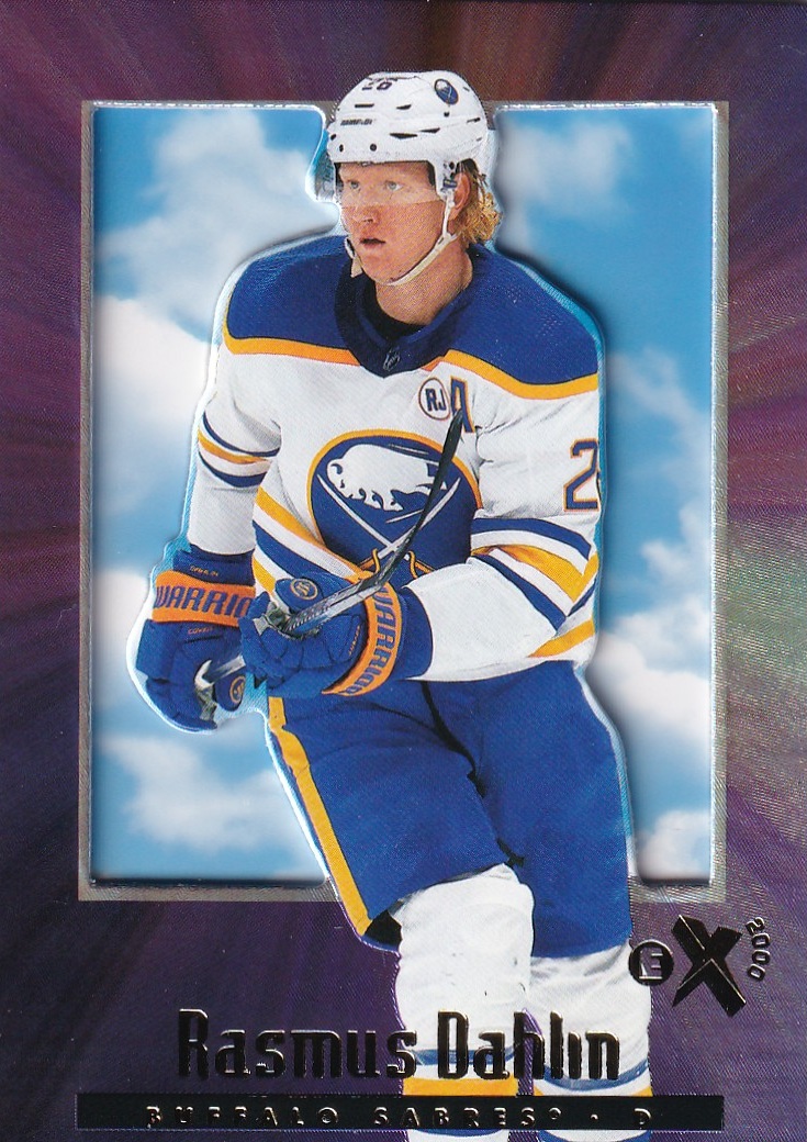 Hokejová karta Rasmus Dahlin Skybox E-X 2000 řadová č. 23