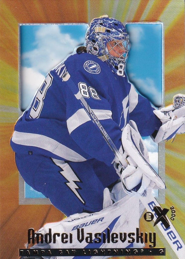 Hokejová karta Andrei Vasilevskiy Skybox E-X 2000 řadová č. 15