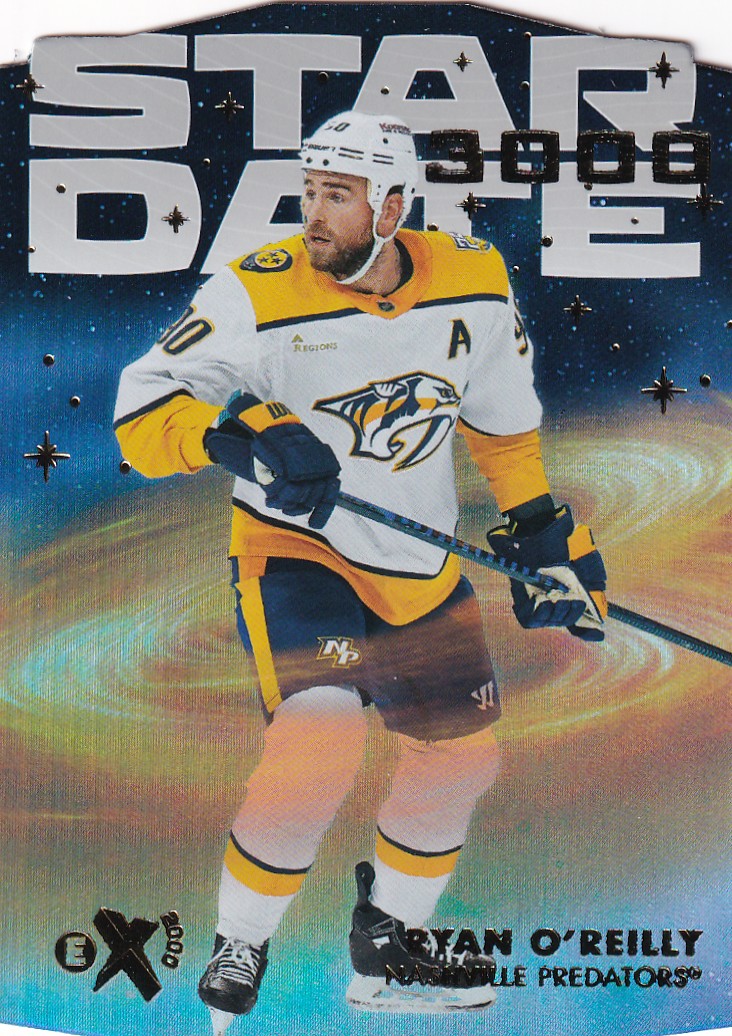 Hokejová karta Ryan O´Reilly Skybox E-X 2000 Star Date 3000 č. SD-21