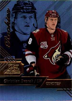 Hokejová karta Christian Dvorak Flair Showcase 2016-17 Rookie č. 26