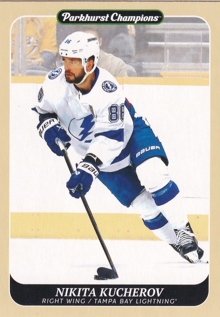 Hokejová karta Nikita Kucherov UD Parkhurst 2023-24 řadová č. 150