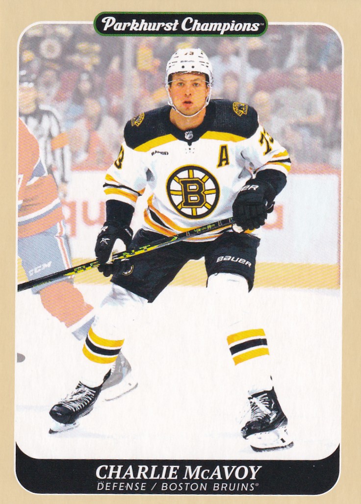 Hokejová karta Charlie McAvoy UD Parkhurst 2023-24 řadová č. 173