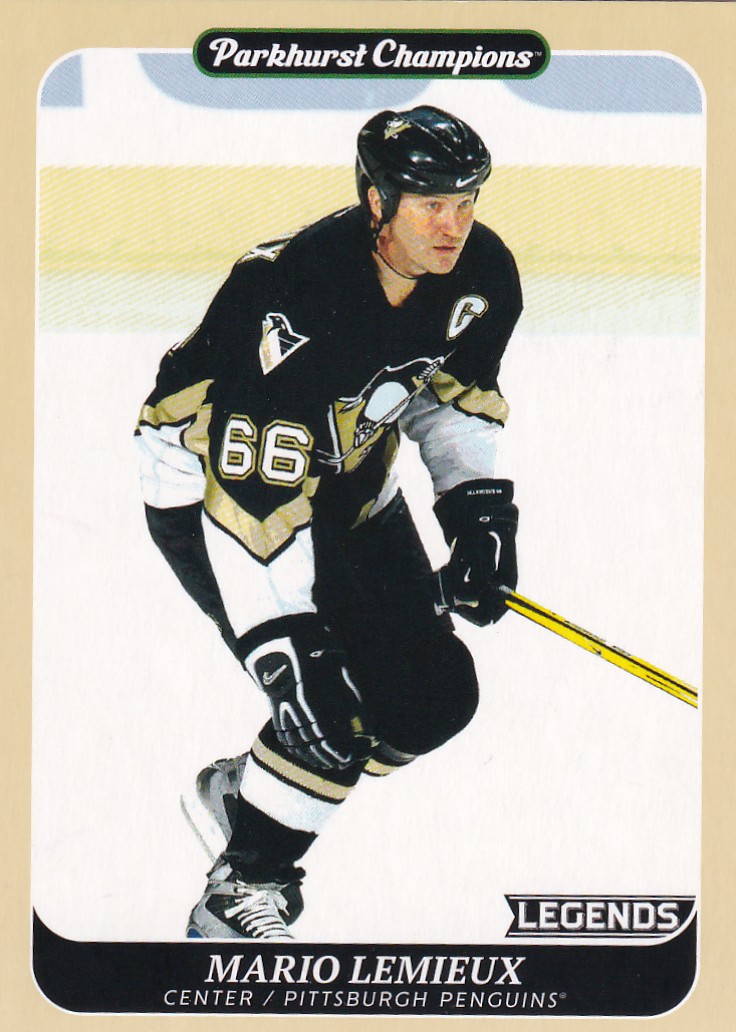Hokejová karta Mario Lemieux UD Parkhurst 2023-24 Legends č. 268