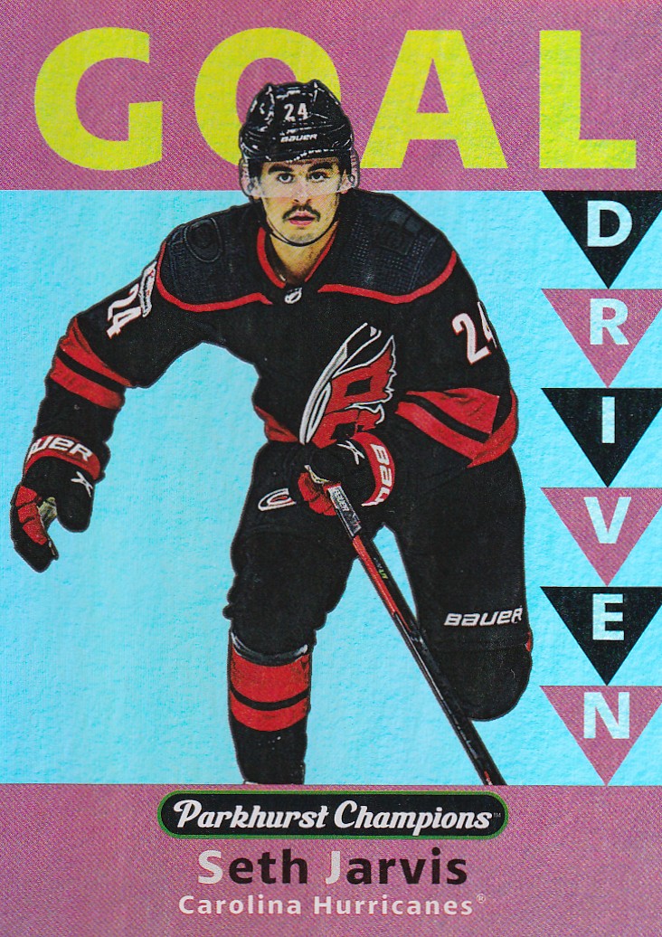Hokejová karta Seth Jarvis UD Parkhurst 2023-24 Goal Driven č. GD-13