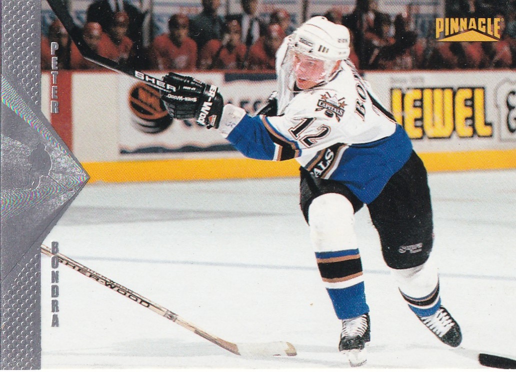 Hokejová karta Peter Pinnacle 1996-97 All Stars č. 109Bondra 
