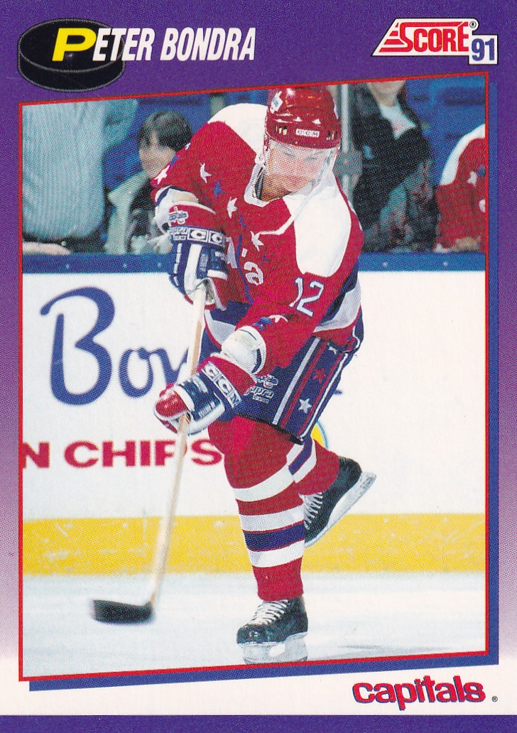 Hokejová karta Peter Bondra Score 1991-92 řadová č. 216