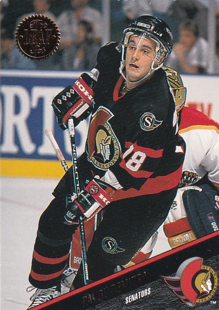 Hokejová karta Pavol Demitra Leaf 1993-94 řadová č. 366
