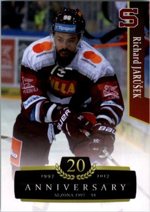 Hokejová karta Richard Jarůšek OFS 2017-18 Série 2 Retro č.345