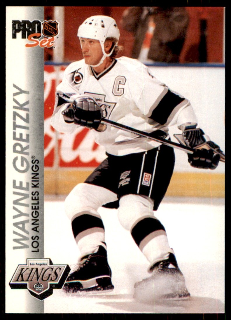 Hokejová karta Wayne Gretzky ProSet 1992-93 řadová č. 66