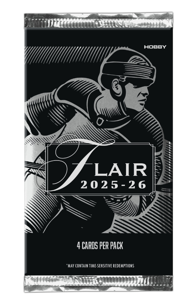 Balíček hokejových karet Upper Deck Flair 2025-26 Hobby